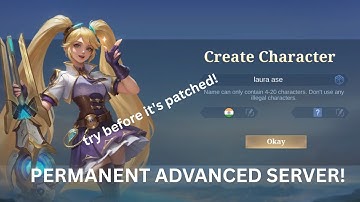 how to create permanent advance server