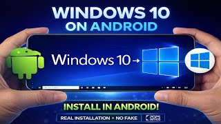 How To Install Windows 10 On Android (2026) | Vectras VM Full Setup & Smooth Performance