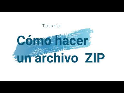 Video: ¿Cómo envío un archivo ZIP como adjunto?