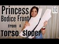 Creating a Princess Bodice Front From a Torso Sloper!