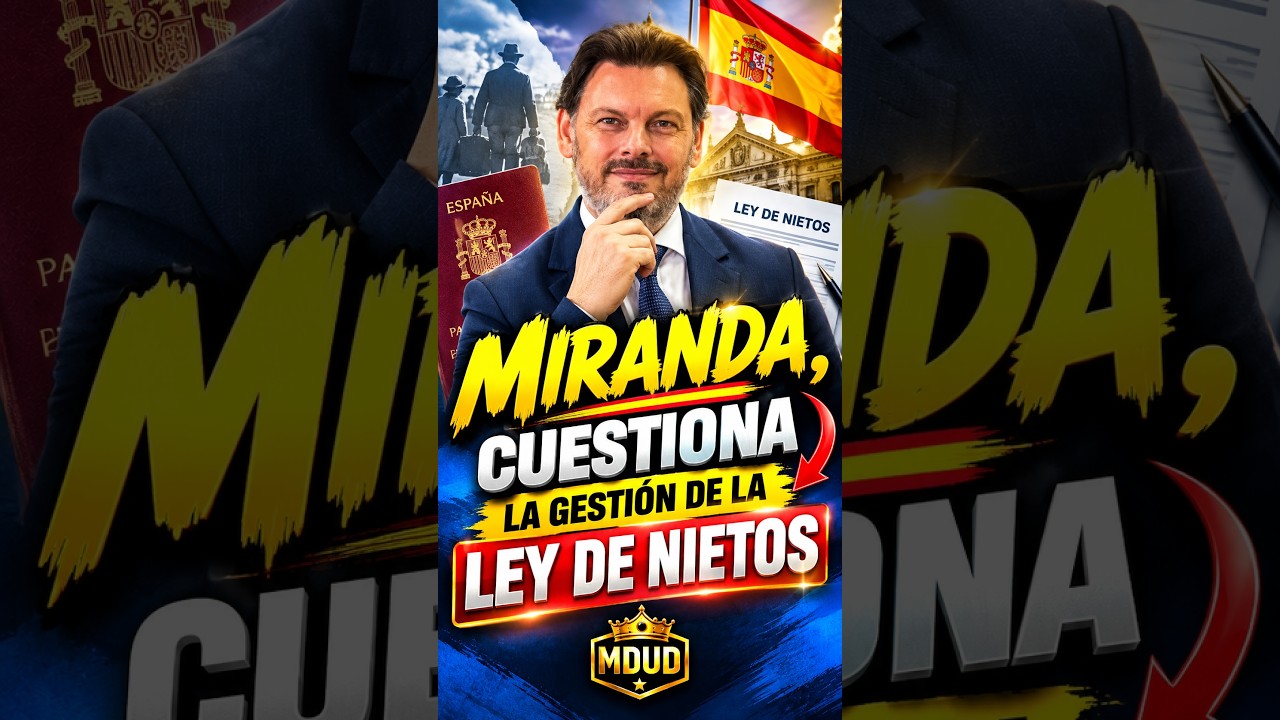 Secretario xeral de Emigración, Antonio Miranda RECLAMA ley de nacionalidad para españoles del MUNDO