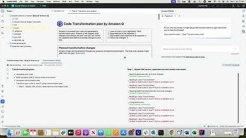 Amazon Q Developer Agent for Code Transformation