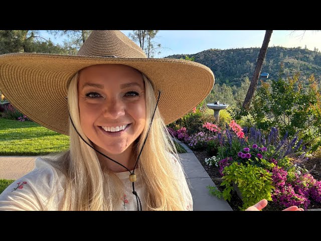 Celebrating Summer Break & Update of My Mom's Garden! ☀️🌻😎 My