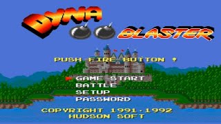 Dyna Blaster (Bomberman) / Round 1 / Gameplay - PC DOS 4K screenshot 5