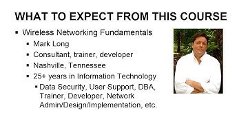 Wireless Networking Fundamentals - learn Wireless Networking