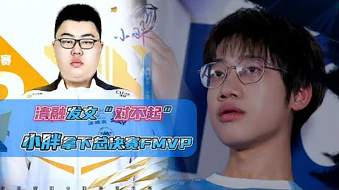 【2022kpl夏季赛总决赛】狼队小胖获FMVP，另一边清融发文对不起！其实啊！你俩是今晚最强的人 - 天天要闻