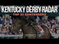 Kentucky derby radar top 20 kentucky derby contenders horsebyhorse breakdown of leaderboard