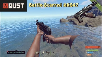 Rust - Battle Scarred AKS47 - Skin