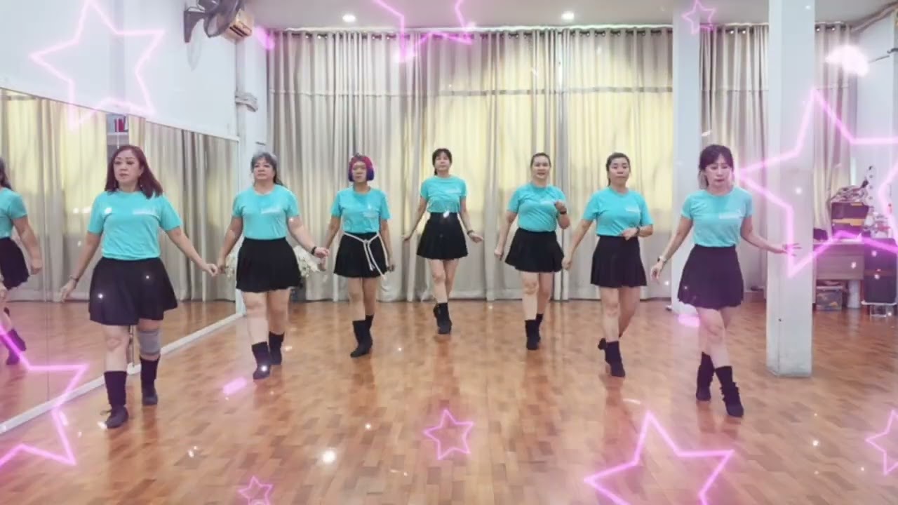 LA RECETA line dance , Choreo: Herman Baso (INA) & Nicole Nadia (INA) 