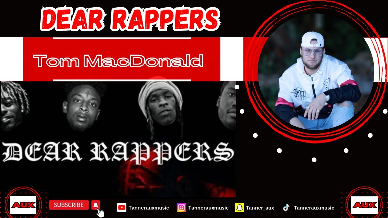 Independent Artists Reacts | Tom MacDonald “Dear Rappers”