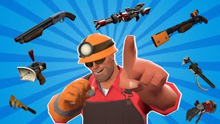 TF2 Reviewing Every Engineer Weapon...with Memes