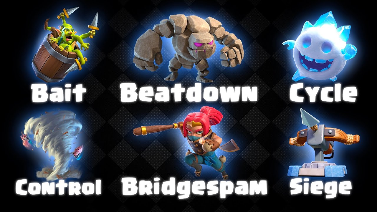 Tous les types de decks de Clash Royale expliqués