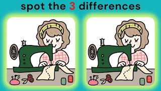 find the 3 difference |No481