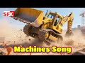 Construcion Vehicle Song | Sing and Dance! | Excavator Songs | Songs for Children - Excavator, Crane