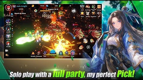 Pixel Heroic Legend: Idle Party Gameplay - RPG Android
