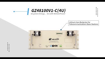 Telecom Lithium Batteries GZ48100V1-C(4U)  Rack Mounted  Lithium ion phosphate Battery Module
