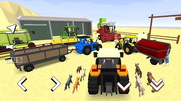 Blocky Farm & Racing - Farming Mode Simulator 2020 | #Blocky Dude | Android And Ios GameMobile