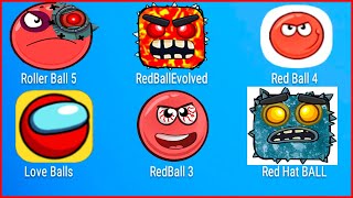 красный шарик 4,Red ball 6,snail bob 3,Red ball 5. ОБЗОР ВЕСЕЛЫХ ИГР от браяна про шар