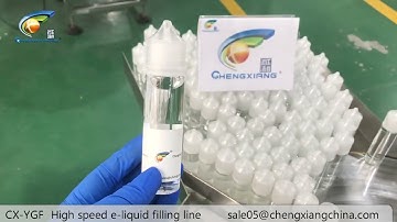 e liquid filling line/60ml e-liquid bottle filling capping and labeling machine