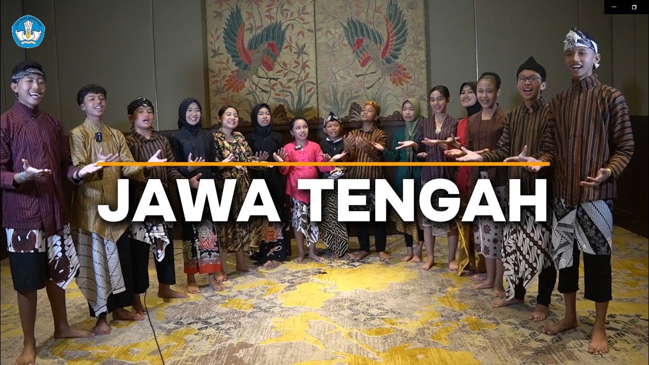Penampilan Jawa Tengah dalam Festival Tunas Bahasa Ibu Nasional 2024
