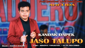 KANDAK DAPEK JASO TALUPO - ARIF LIDA - Live Perform Cover