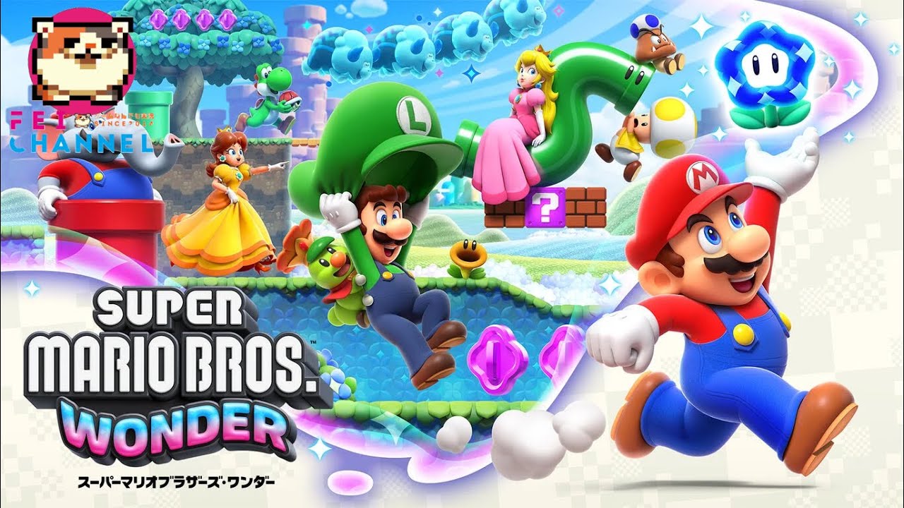 本編完]#4【switch】スーパーマリオブラザーズ ワンダー【世界観がぶっ