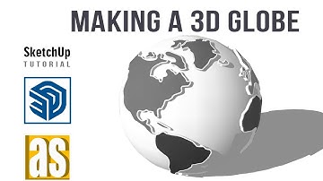 Modeling a 3D Globe in SketchUp | SketchUp Tutorial