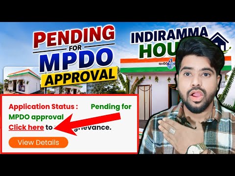 Pending for MPDO approvel Indiramma Indlu Good News Full Details Indiramma House