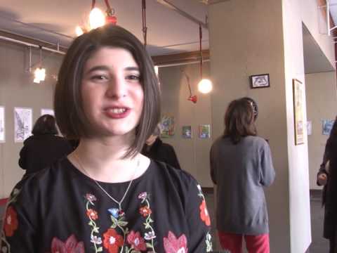 ფოთელი მარიამ ქანთარიას პერსონალური გამოფენა 07.03.17