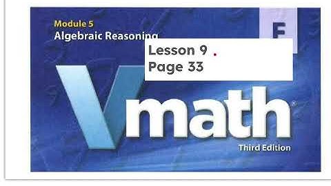VMath F 5.9