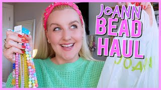 HUGE BEAD HAUL (Joann's $2.99 SALE Blowout Sale) & PACK ORDERS WITH ME || KellyPrespterStudio