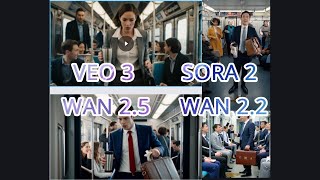SORA 2 vs VEO 3 vs WAN 2.5 vs WAN 2.2: Ultimate AI Video Generator Comparison