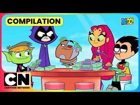 Richest Titan Ever?!🤑💸| Teen Titans Go💝| Cartoon In English😆 | Cartoon For Kids🥳| @cnindia ​