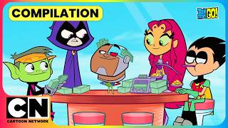 Richest Titan Ever?!🤑💸| Teen Titans Go💝| Cartoon For Kids🥳| @cnindia ​