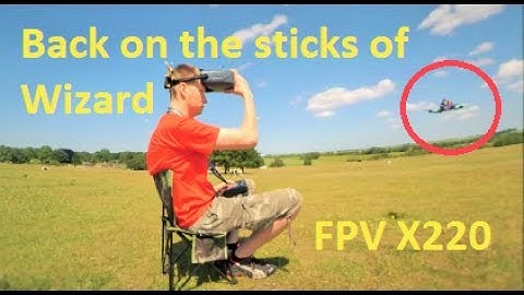 ChrisFPV is  back! on the sticks of Eachine Wizard x220fpv drone quadcopter racing drone