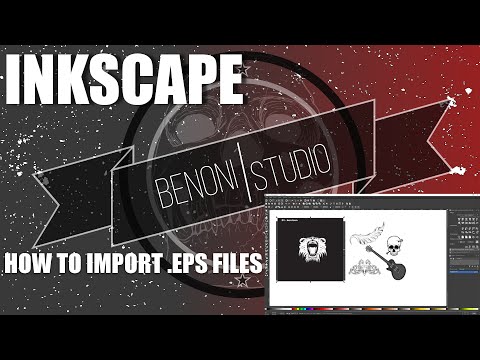 INKSCAPE - HOW TO IMPORT .EPS FILES w/GhostScript (Windows 10)