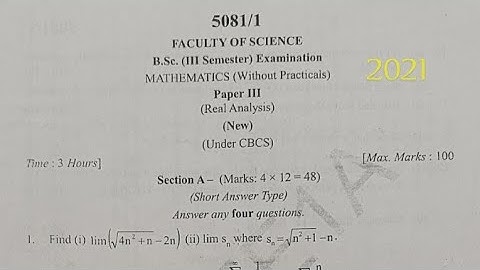 2021//2022//2023//2024 year (3rd sem) maths kakatiya university question papers