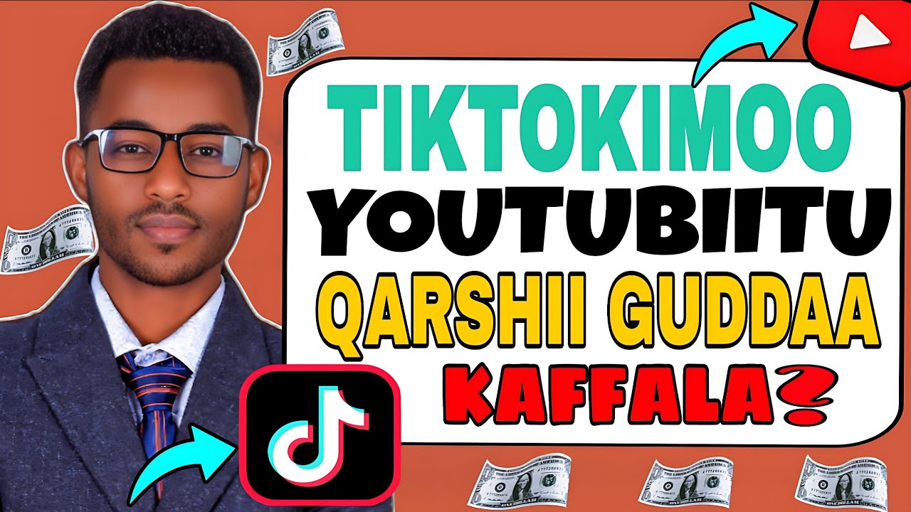 Tiktookiimoo yuutubi wayya kamtu maallaqa heddu namaaf kaffala?//Tiktok vs youtube which is better? 