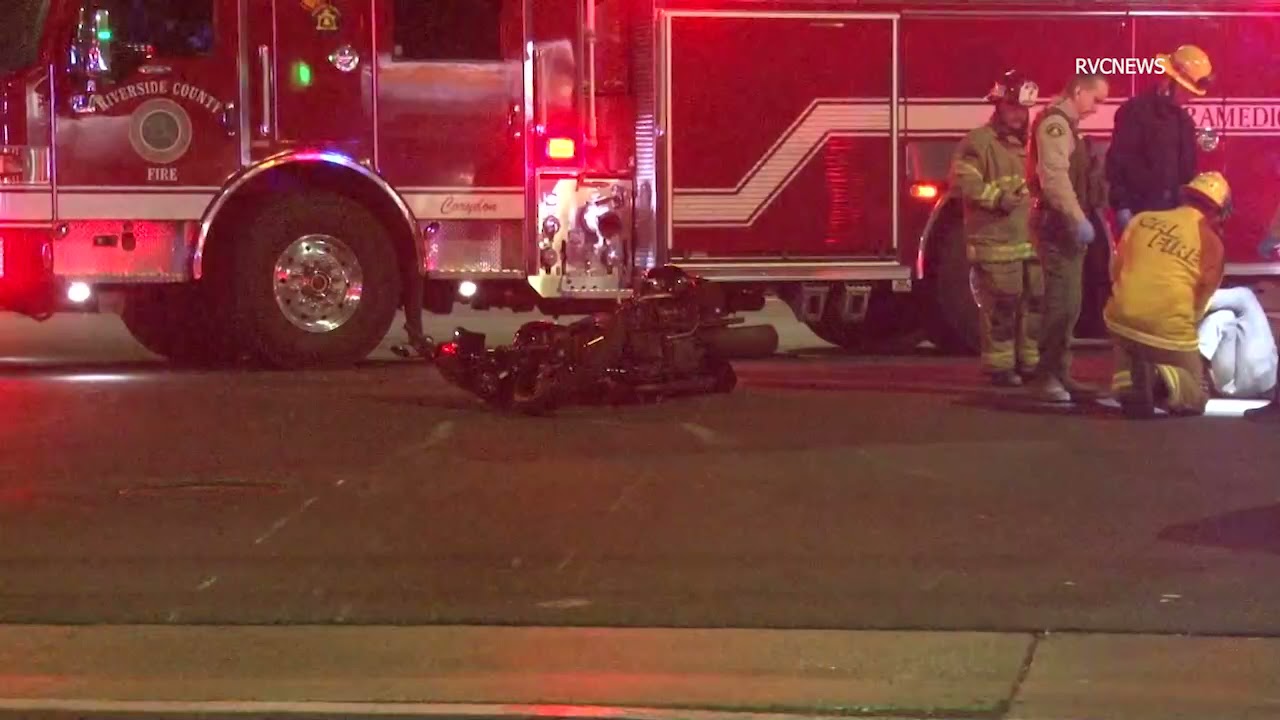 motorcycle crash in norco YouTube