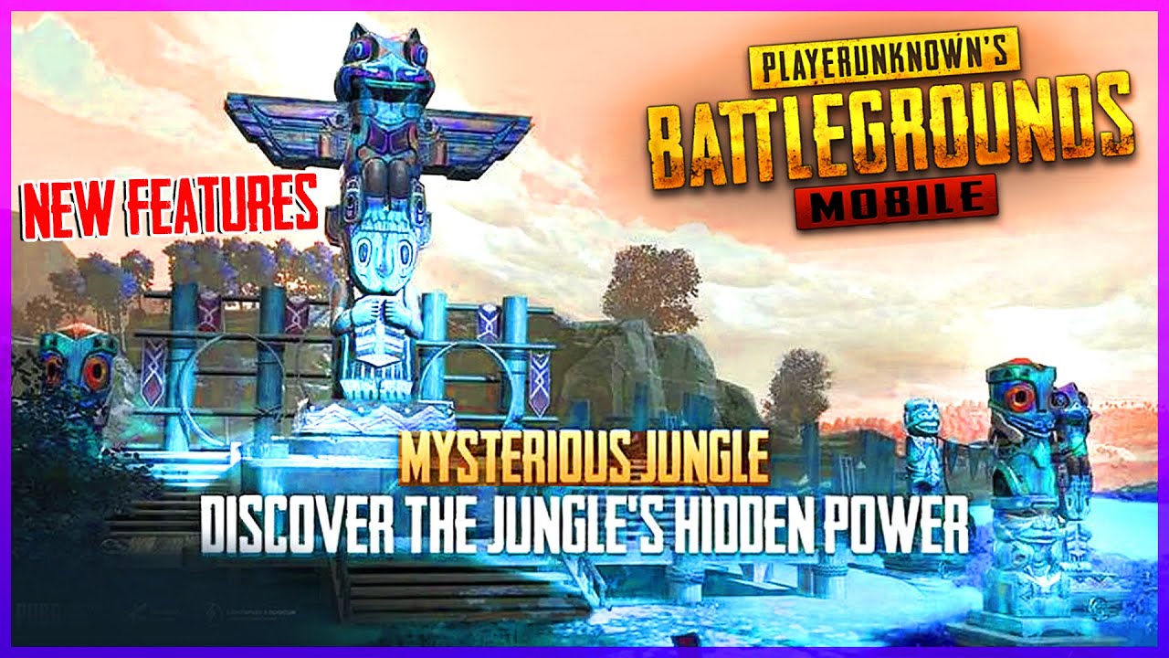 JUNGLE ADVENTURE MODE | TOP 10 NEW FEATURES AND POWERS - PUBG MOBILE