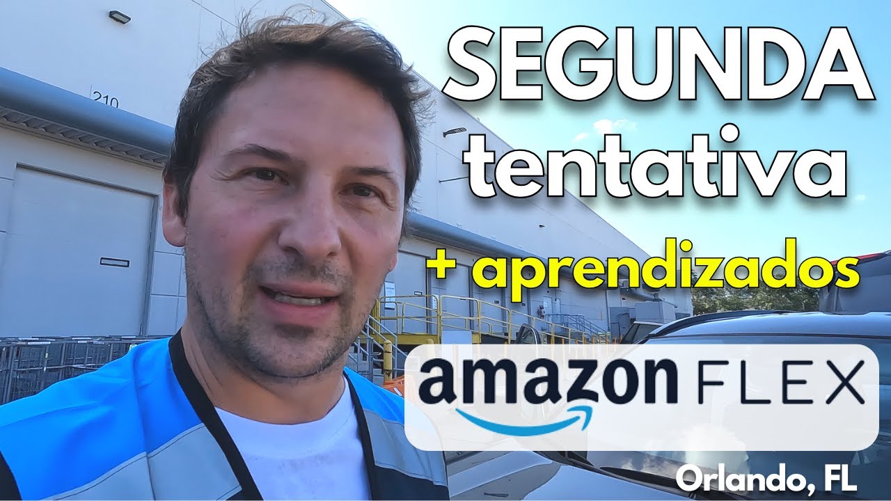 AMAZON FLEX em ORLANDO nos EUA dessa vez 90 dólares ARMAZÉM ABERTO e