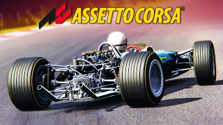 ИСПЫТАНИЯ НА ИСТОРИЧЕСКИХ БОЛИДАХ ФОРМУЛЫ 1 - Assetto Corsa