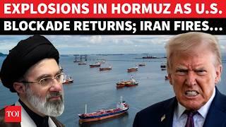 HORMUZ EXPLODES: Iran Fires Shots As US Warships Return To Block Strait? Massive Explosions… screenshot 5