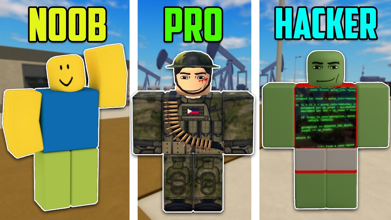 War Tycoon NOOB vs PRO vs HACKER