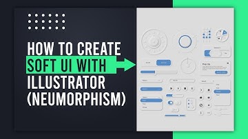 HOW TO CREATE NEUMORPHISM IN ADOBE ILLUSTRATOR