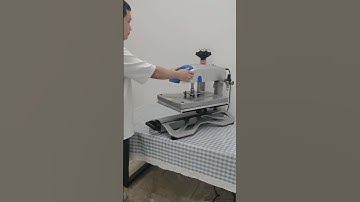 Pneumatic heat press machine with laser alignment  #heatpress