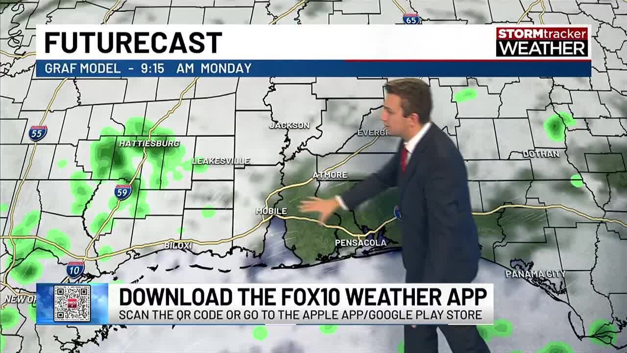 Clearing skies and warmer temperatures on Monday and the days ahead ...