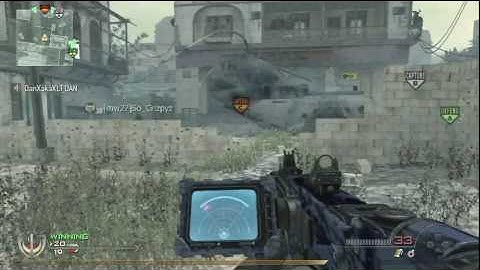 MW2 Domination Crash Some guys nuke