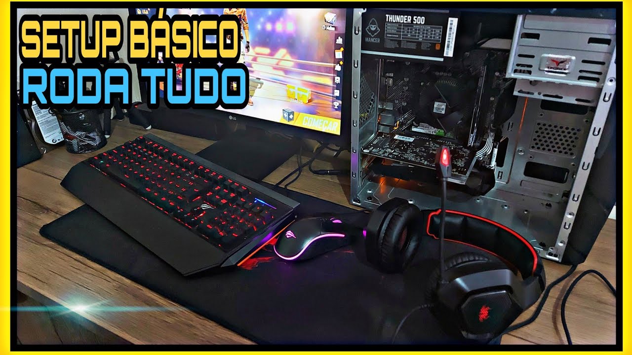 Setup Generico MEU SETUP BÁSICO - TEM QUE RODAR TUDO. - YouTube