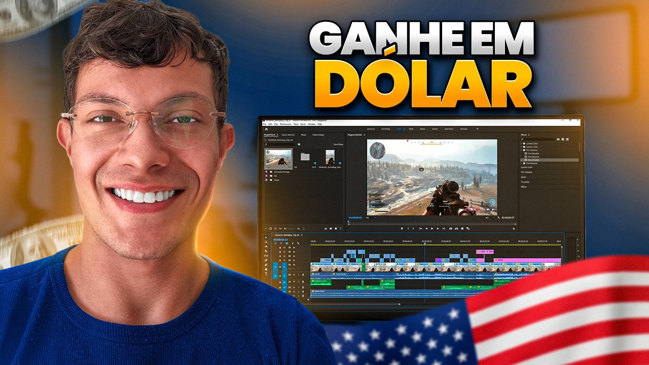 Como EDITAR VÍDEOS para GRINGOS | + Vídeo para Editar
